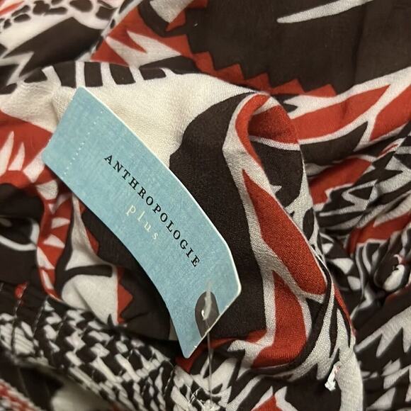 ANTHROPOLOGIE NWT TIERED MAXI BOHO DRESS SIZE L, 2X - Picture 7 of 9